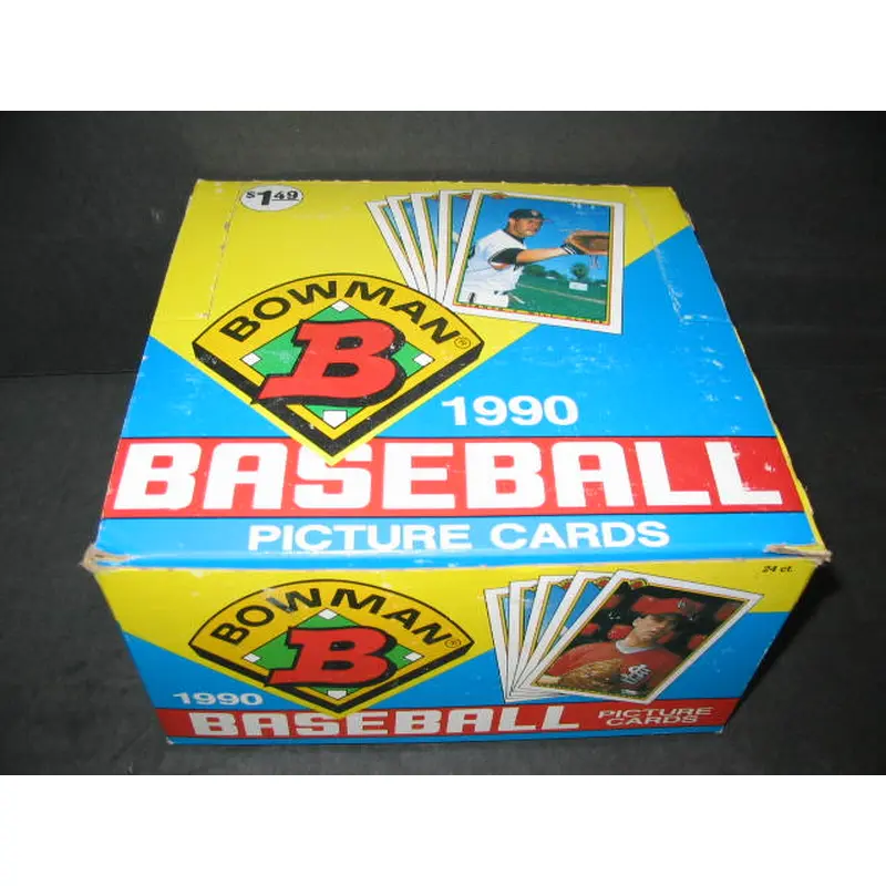 1990 Bowman Baseball Jumbo Cello Box