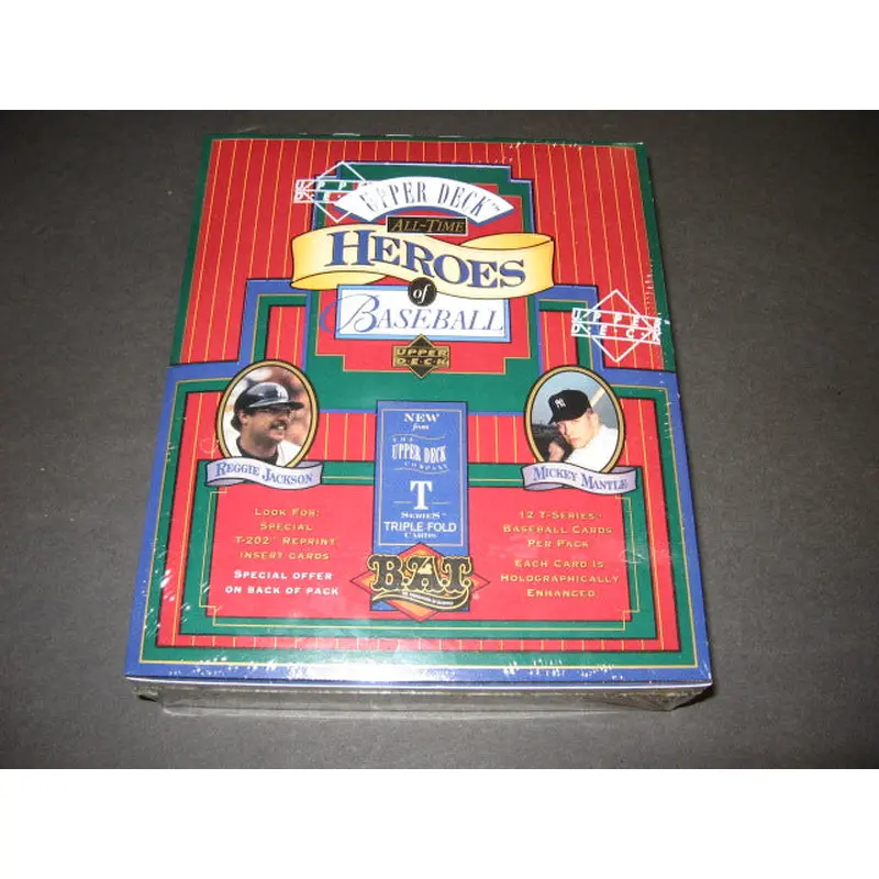 1993 Upper Deck Baseball All Time Heroes Box