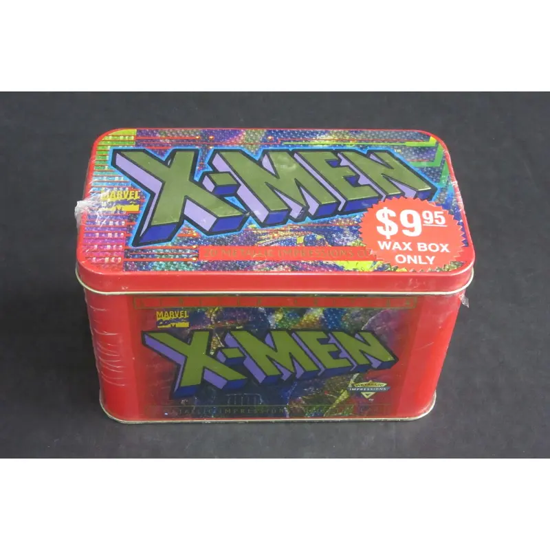 1996 Metallic Impressions X-Men Metal Cards Factory Set