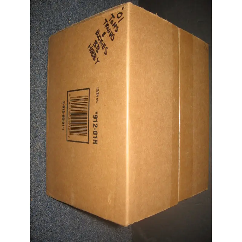 2001 Topps Baseball Traded & Rookies Case (Hobby) (12 Box)