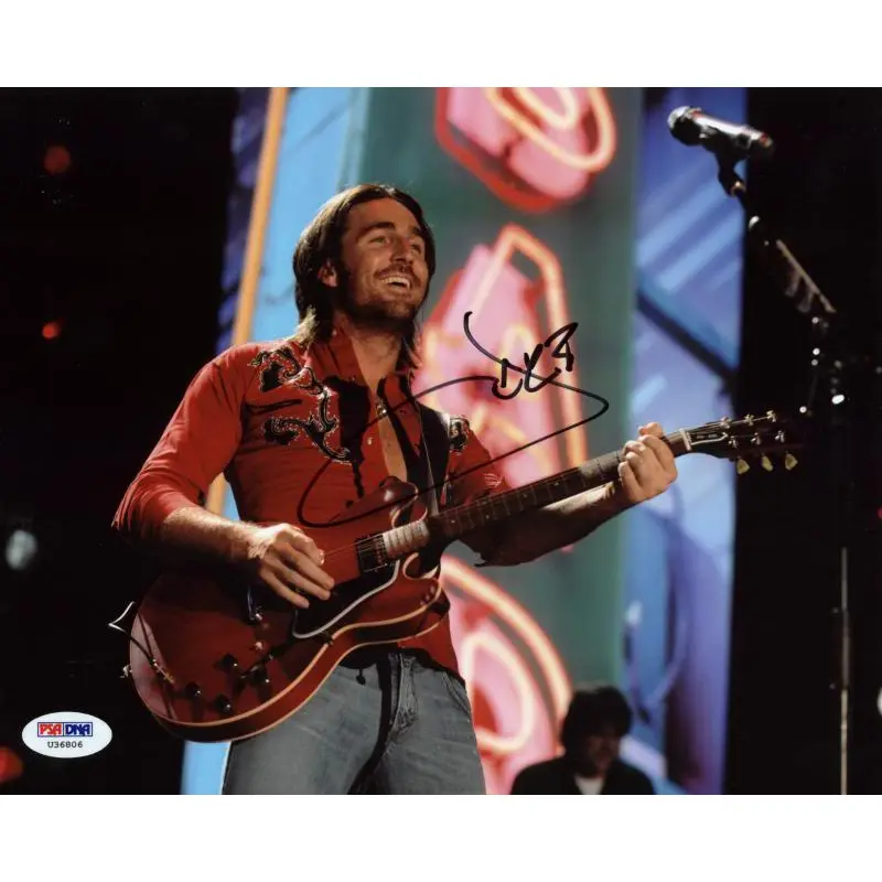 Jake Owen Country Music Signed Authentic 8X10 Photo Autographed PSA/DNA #U36806