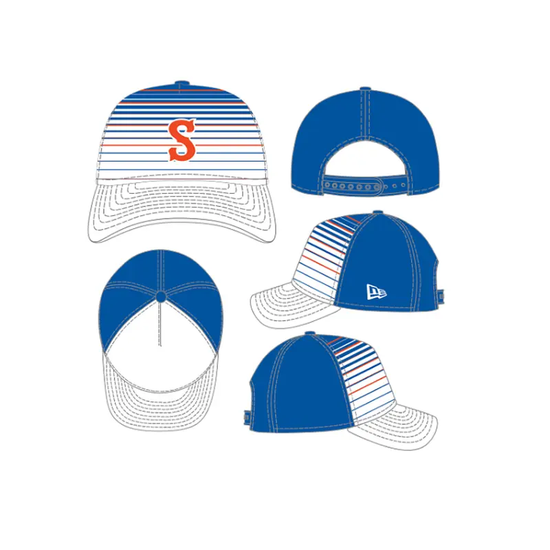 Syracuse Mets White 940 Gradient Adj. Cap
