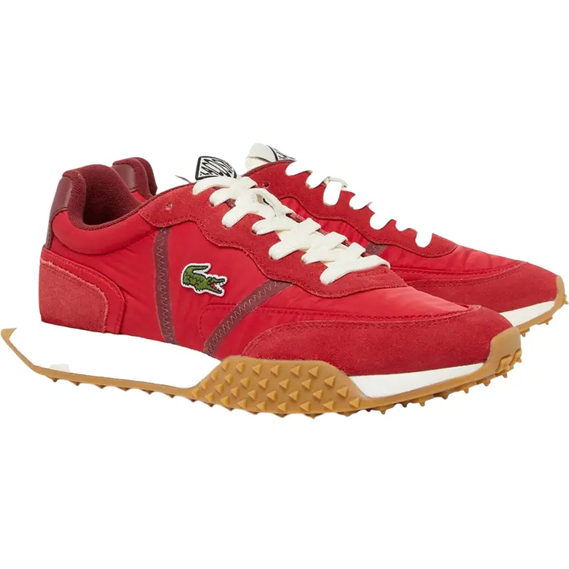 Lacoste - Mens L-Spin Deluxe 3.0 Sneakers Red 7-48SMA00665B7