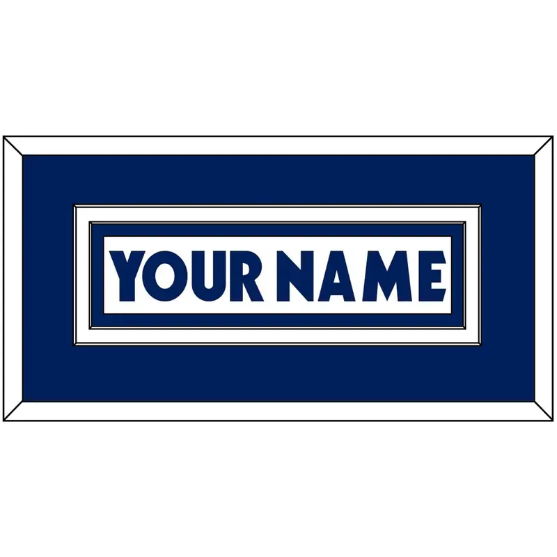 Toronto Nameplate - Road White (2007-2010) - Double Mat 1