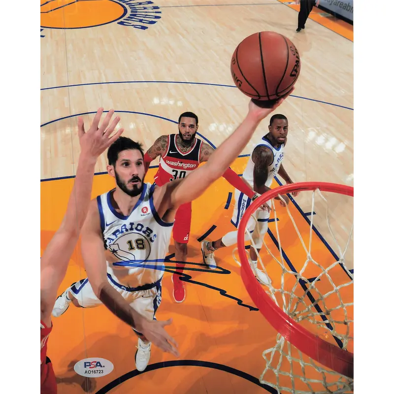Omri Casspi signed 8x10 photo PSA/DNA Warriors Autographed