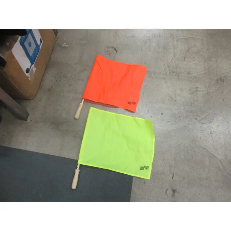 Used Official Sports Soccer Linemen Flag - Set of 2