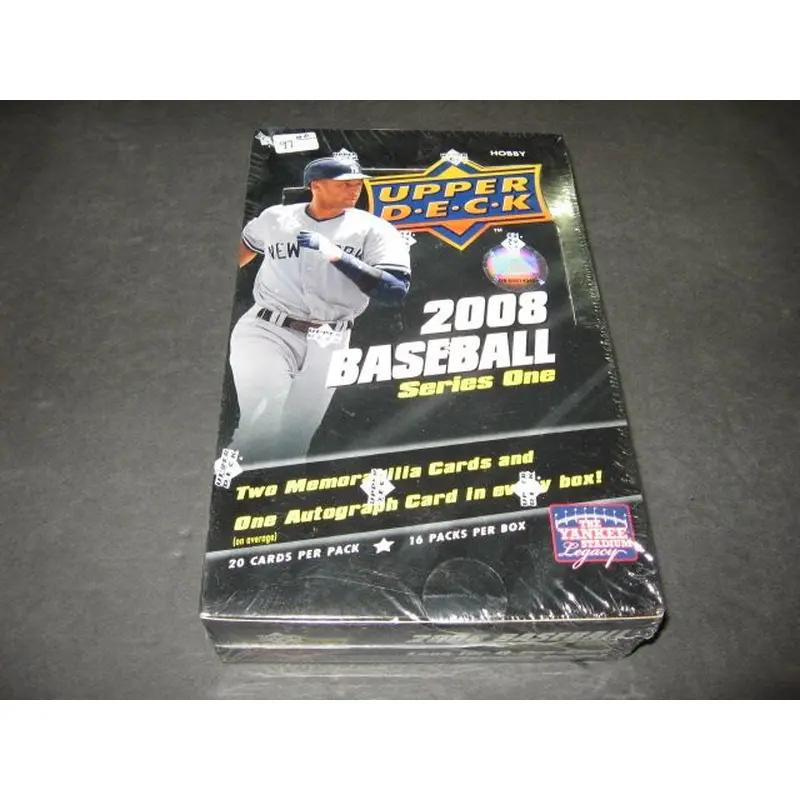 2008 Upper Deck Baseball Series 1 Box (Hobby)
