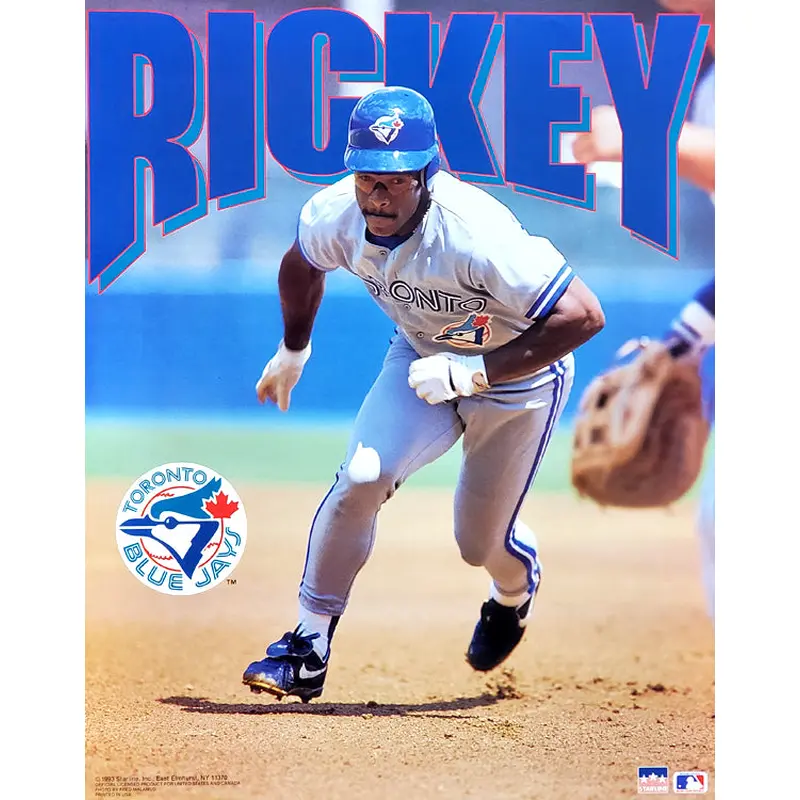 Rickey Henderson "Rickey" Toronto Blue Jays 16"x20" Poster - Starline 1993