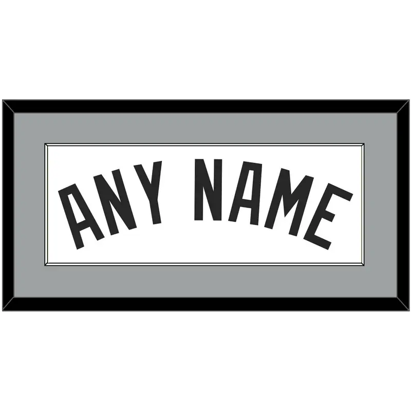 San Antonio Name - Home White (1989-2002) - Single Mat 1