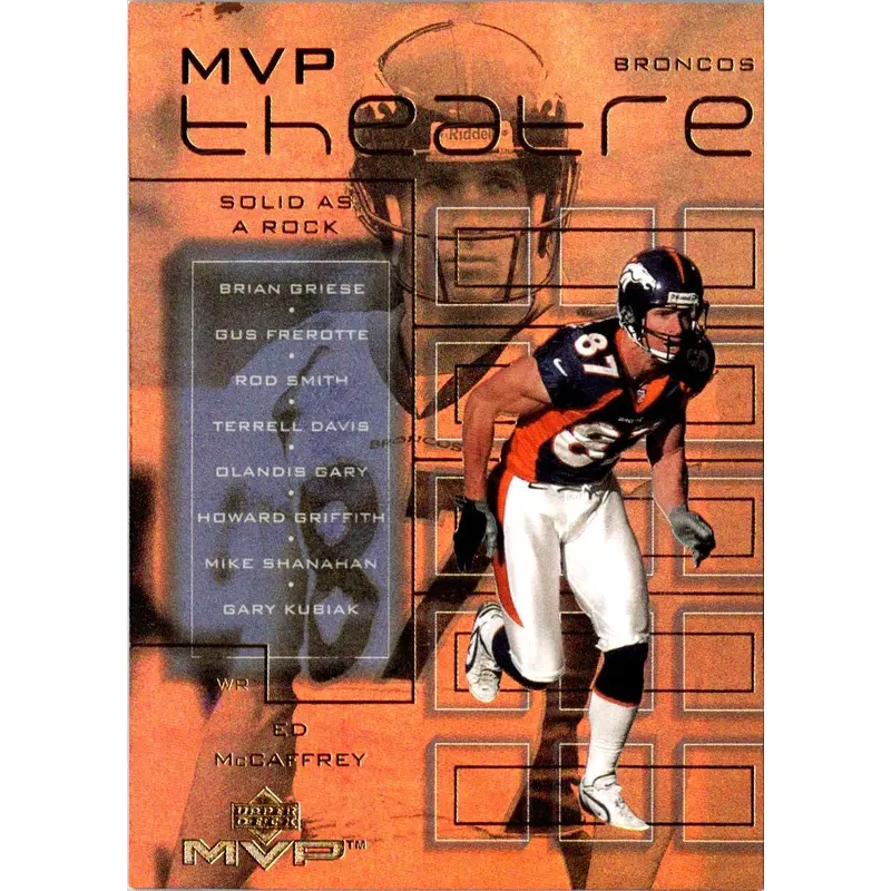 2000 Upper Deck MVP Theatre Ed McCaffrey #M2