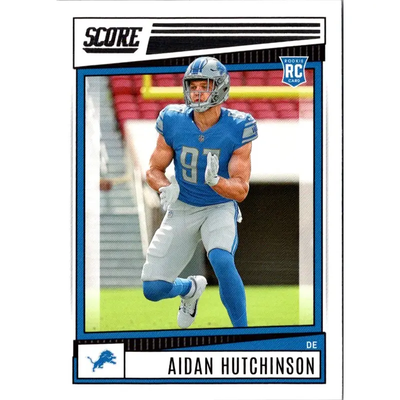 2022 Score Aidan Hutchinson #307 Rookie