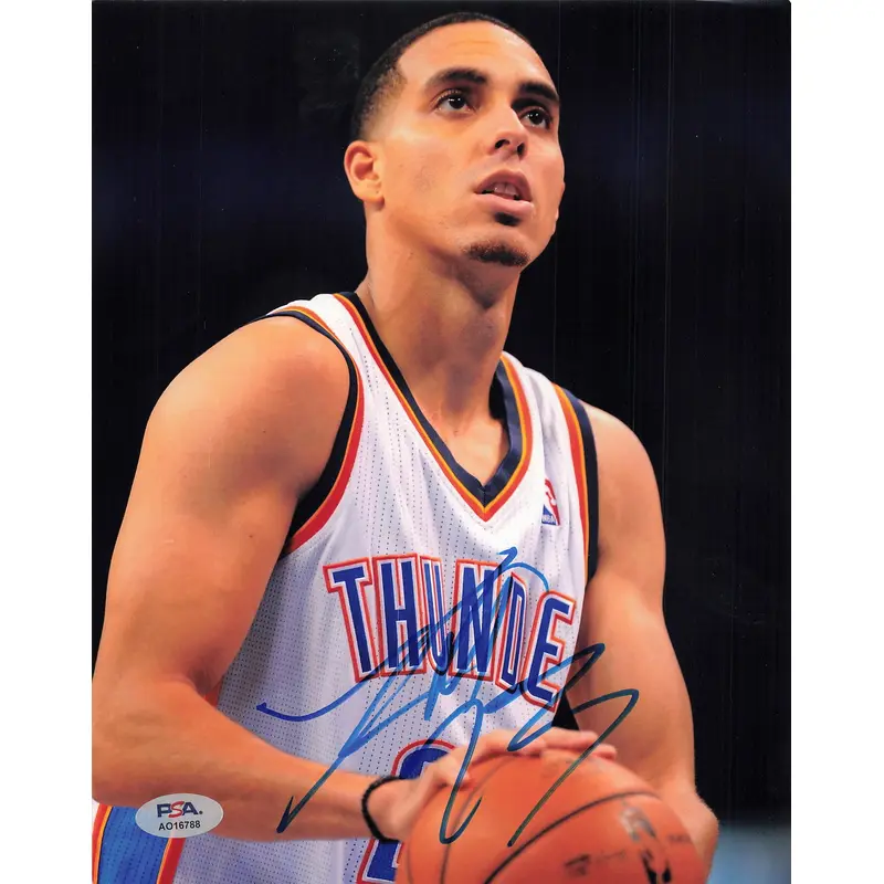 Kevin Martin signed 8x10 photo PSA/DNA Oklahoma City Thunder Autographed
