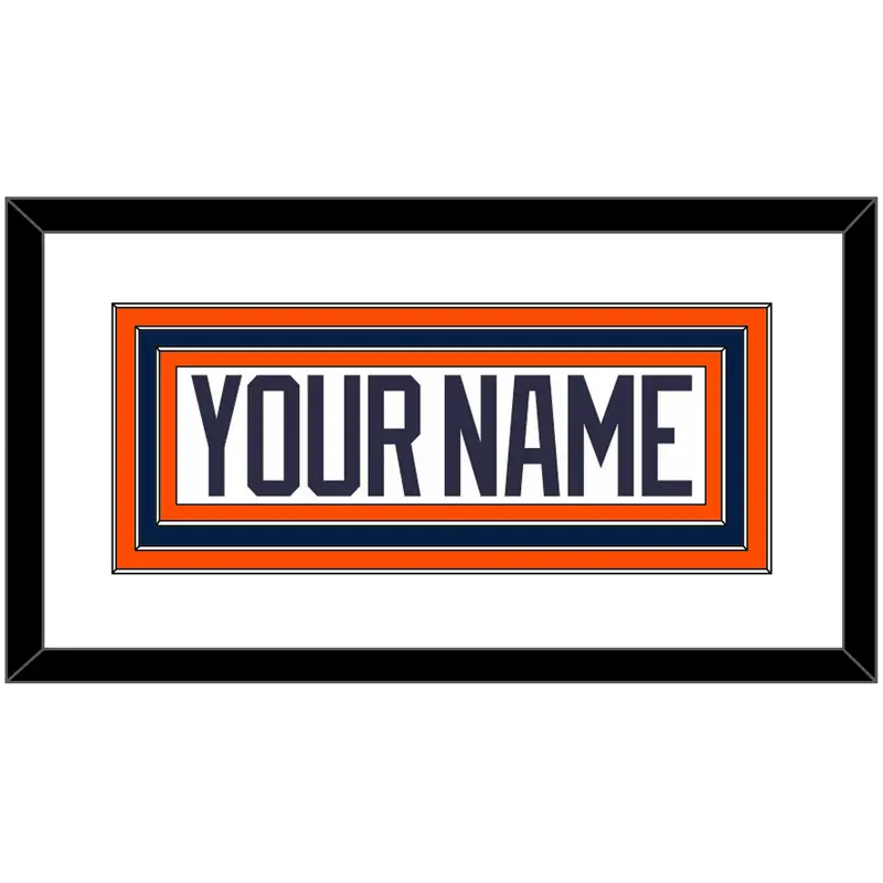 New York Nameplate - Home White Jersey (1998-2007) - Triple Mat 2