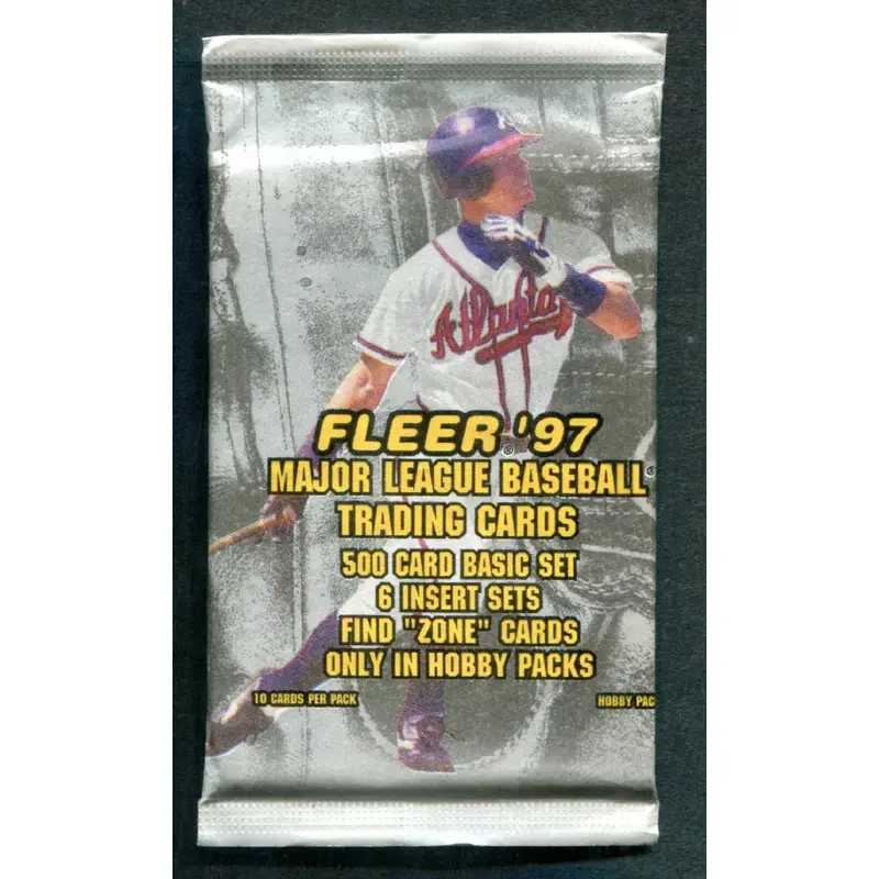 1997 Fleer Baseball Unopened Series 1 Pack (Hobby)