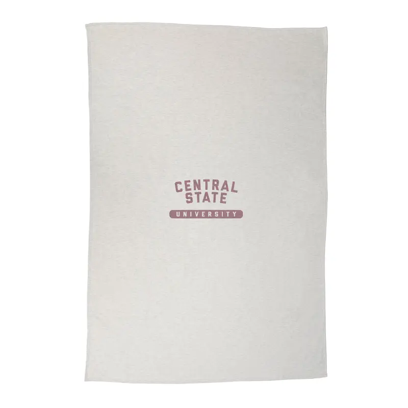 Central State University Sublimated Sweatshirt Blanket