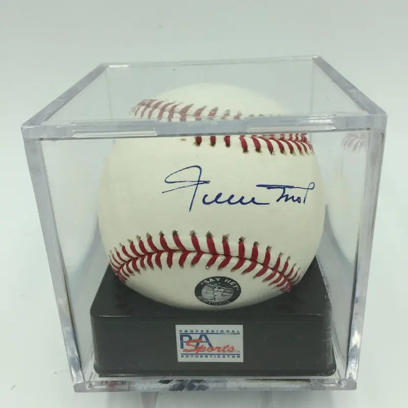Rare Willie Mays PSA DNA Graded Gem Mint 10 Signed Major League Baseball