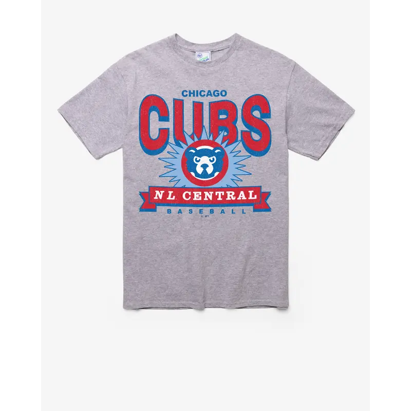 CHICAGO CUBS COOPERSTOWN TWELVE SIX VINTAGE '47 TUBULAR TEE