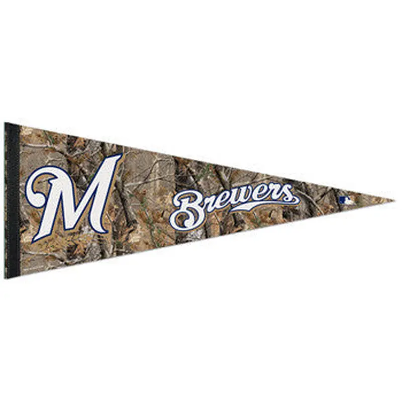 Milwaukee Brewers "Backwoods" Premium Felt Pennant - Wincraft