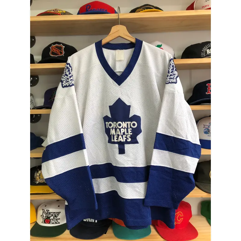 Vintage CCM Toronto Maple Leafs Blank Jersey Size Large
