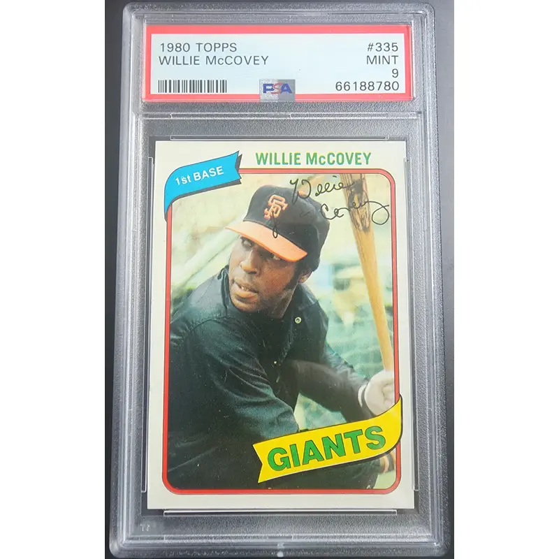 Willie McCovey 1980 Topps #335 PSA 9 Mint