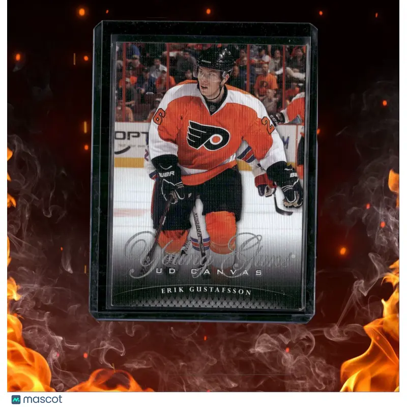 2011-12 Upper Deck Erik Gustafsson Canvas Young Guns Rookie #C111