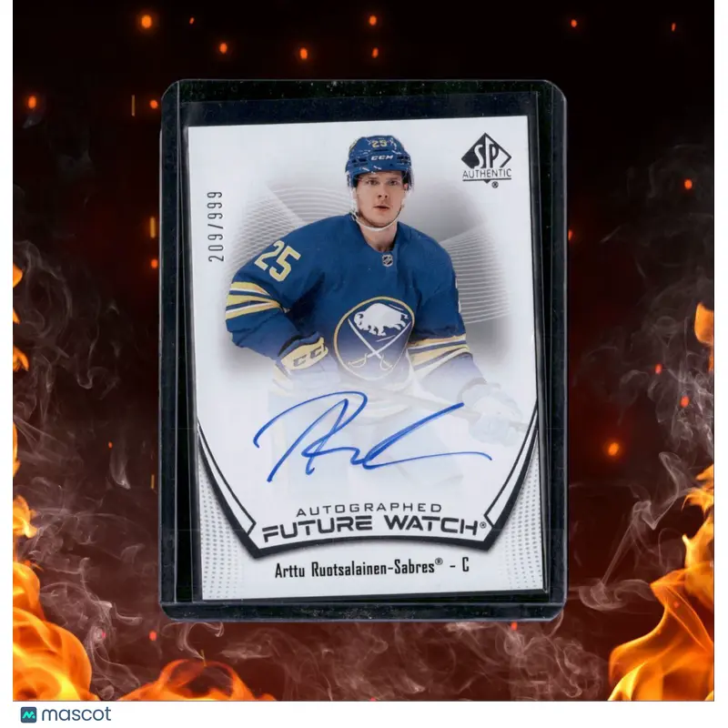 2021-22 SP Authentic Arttu Ruotsalainen Future Watch Rookie Auto 209/999 #139