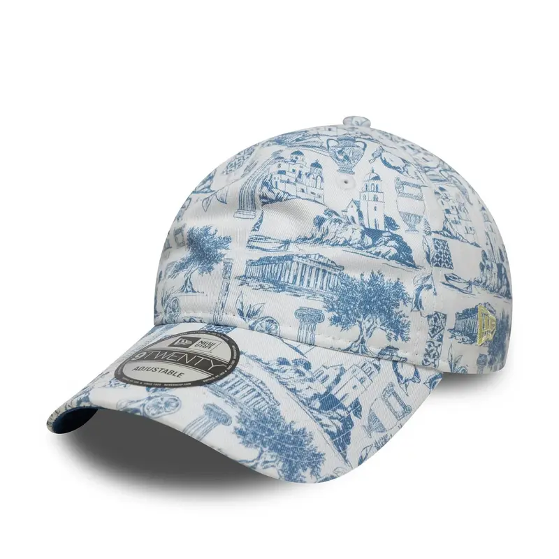 New Era Greek Summer White 9TWENTY Adjustable Cap
