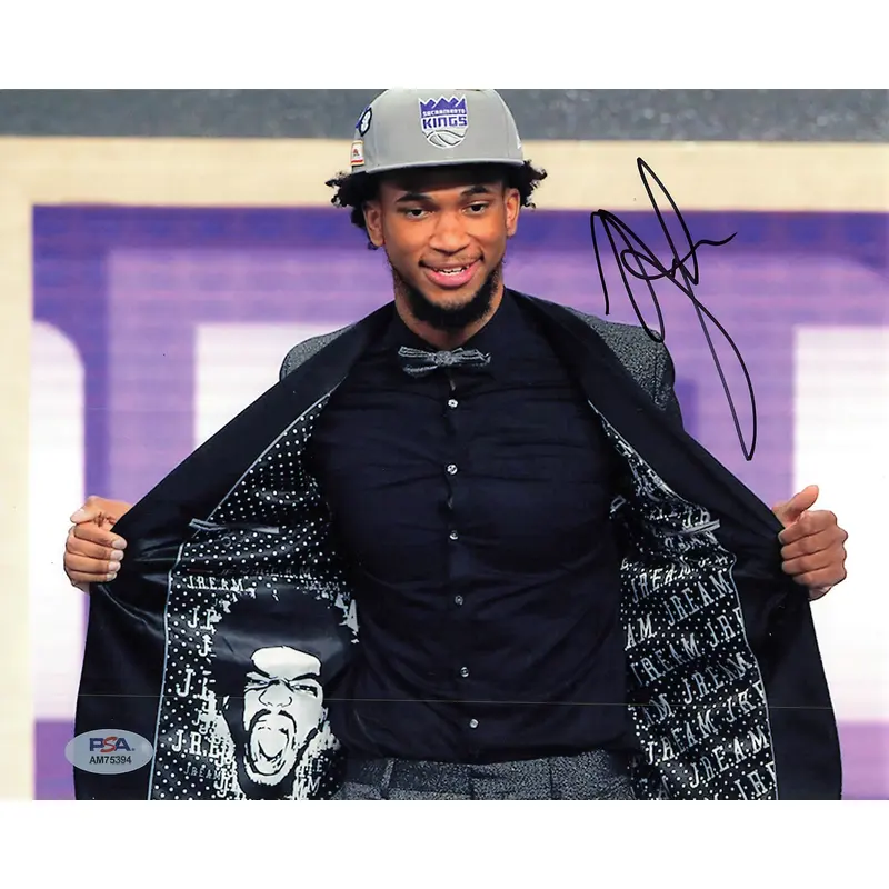 Marvin Bagley III signed 8x10 Photo PSA/DNA Kings Autographed