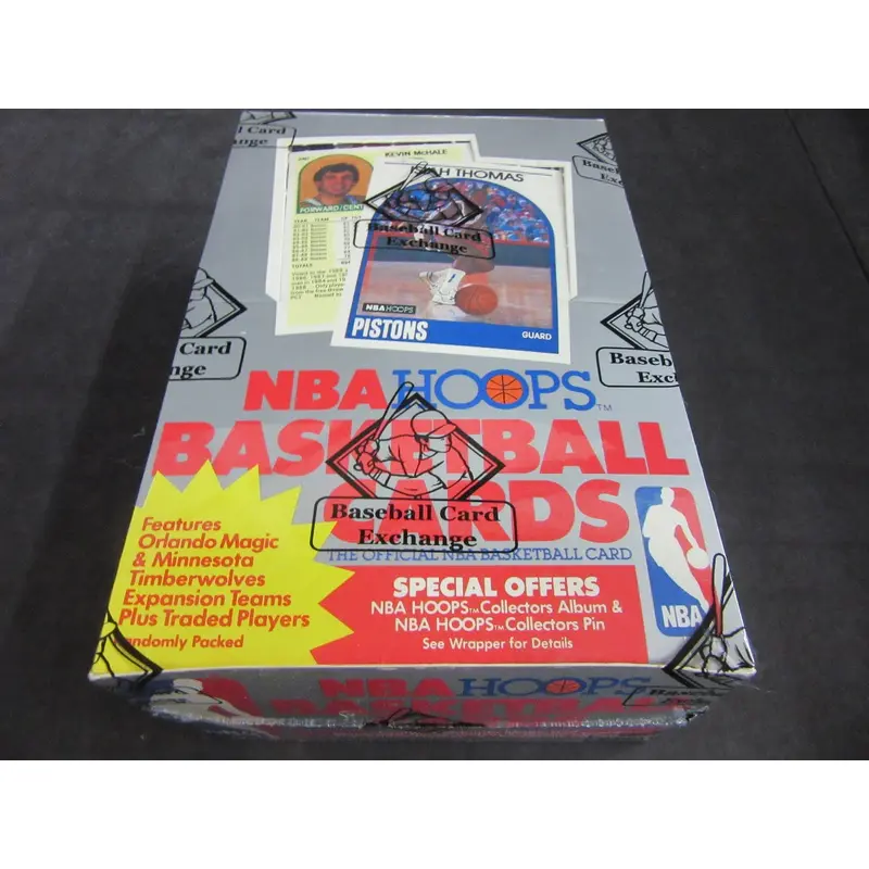1989/90 Hoops Basketball Unopened Series 2 Box (BBCE)