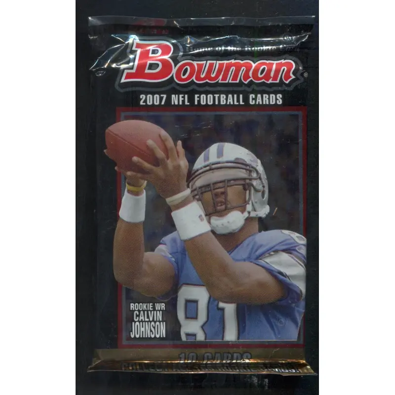 2007 Bowman Football Unopened Pack (Hobby) (10)