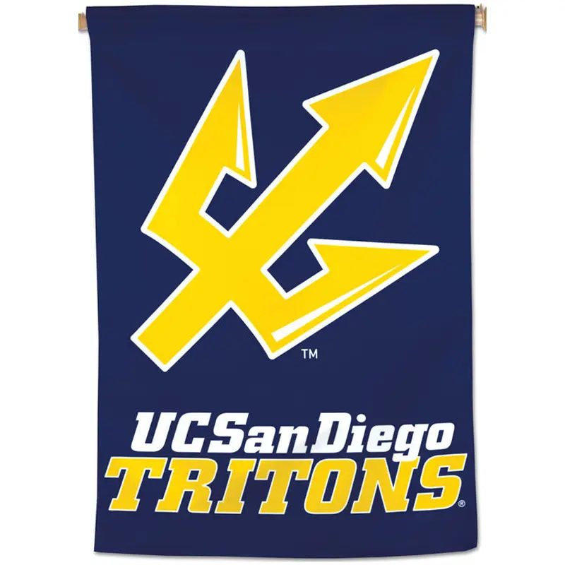 UC San Diego Tritons Official NCAA Team Logo NCAA Premium 28x40 Wall Banner - Wincraft
