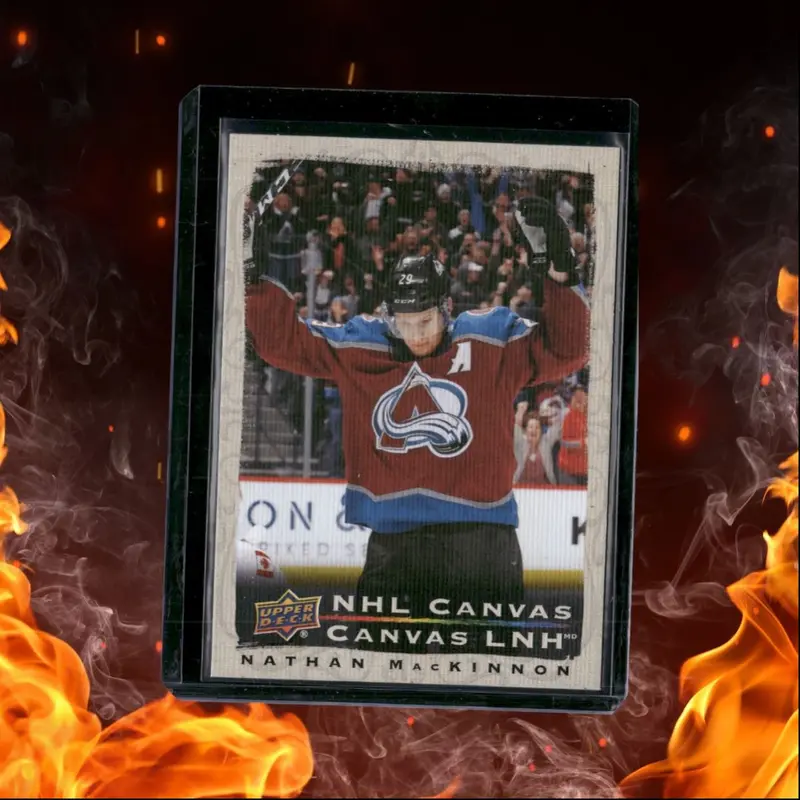 2020-21 Upper Deck Tim Hortons Nathan MacKinnon NHL Canvas #C-5