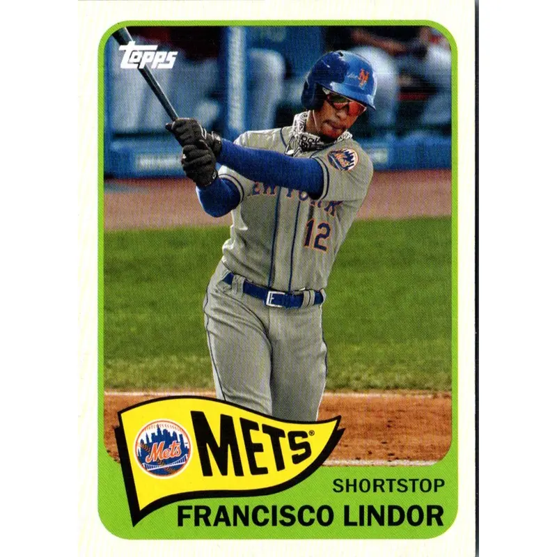 2021 Topps 1965 Redux Francisco Lindor #T65-19