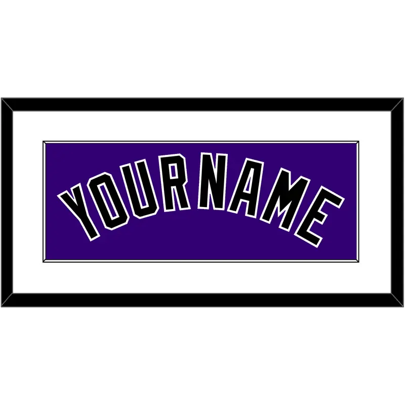 Colorado Name - Alternate Purple - Single Mat 1