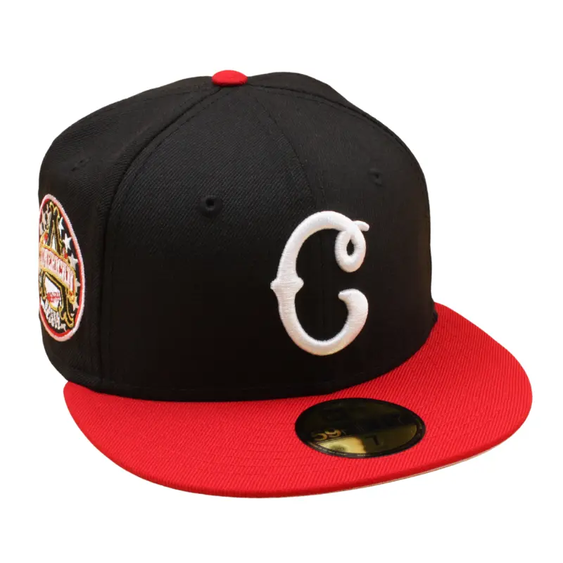 New Era - 59FIFTY - Cleveland Buckeyes - Black/Red