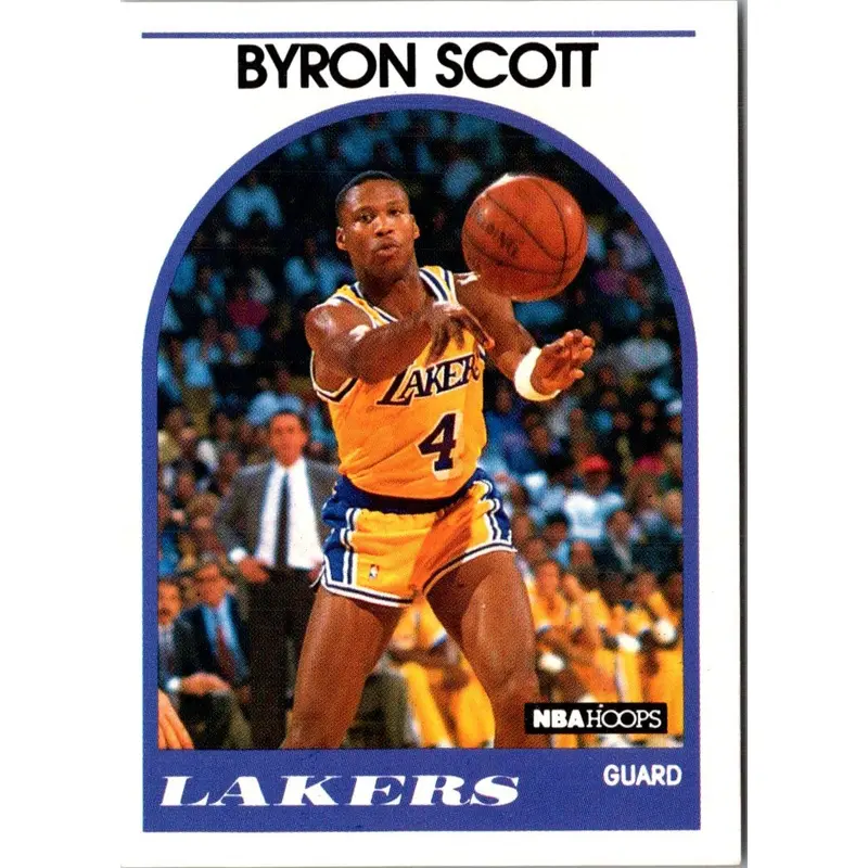 1989 Hoops Byron Scott #15