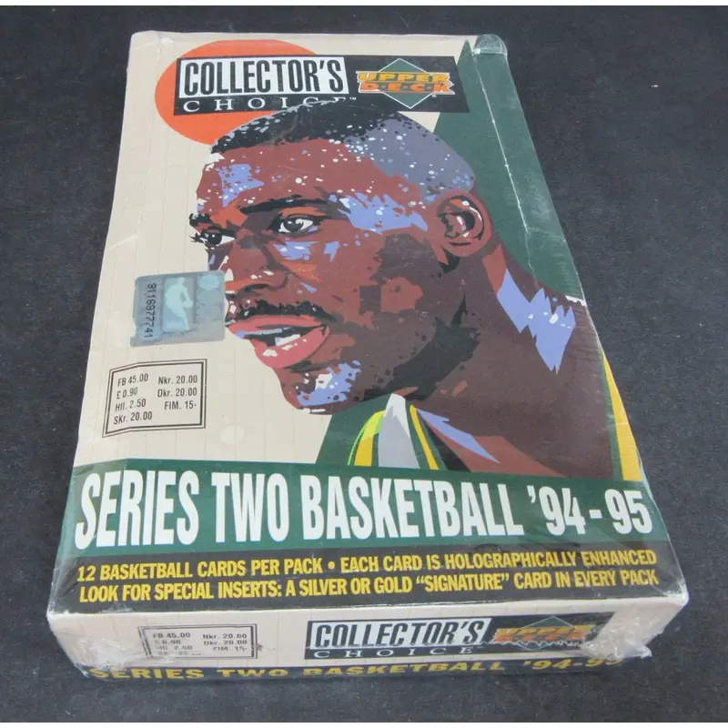 1994/95 Upper Deck Collector's Choice Basketball Series 2 Box (Europe) (36/12)