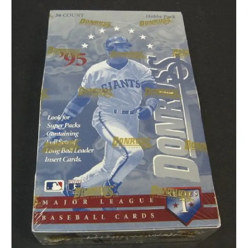 1995 Donruss Baseball Series 1 Box (Hobby)