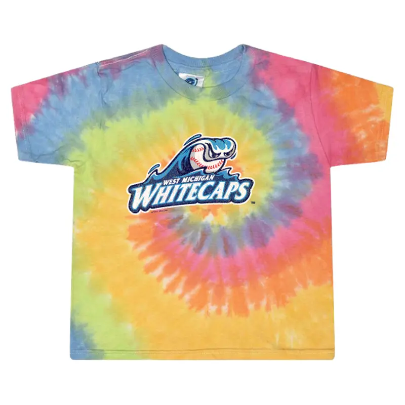 West Michigan Whitecaps Toddler Tie Dye Tee