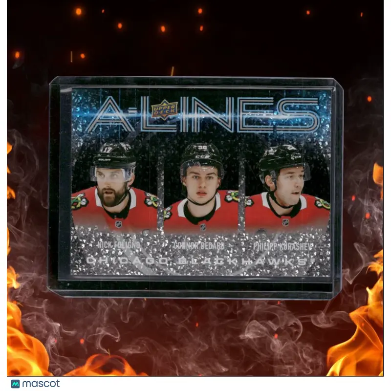 2024-25 Upper Deck Foligno / Connor Bedard / Kurashev A-Lines Speckle #AL-7