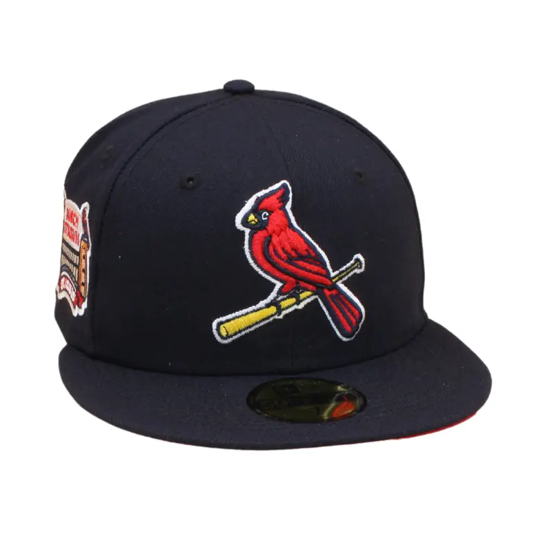 St. Louis Cardinals Cooperstown 59Fifty Fitted Busch Stadium - Navy