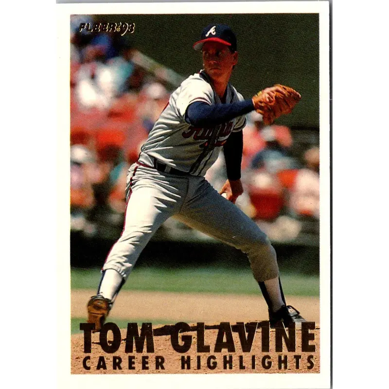 1993 Fleer Tom Glavine Career Highlights Tom Glavine #4