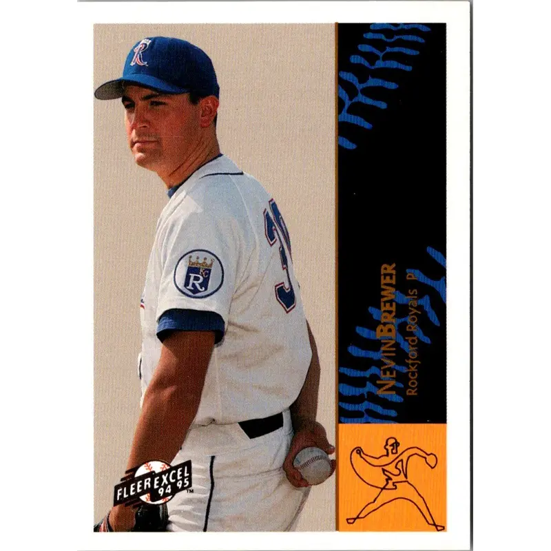 1994 Fleer Excel Nevin Brewer #55