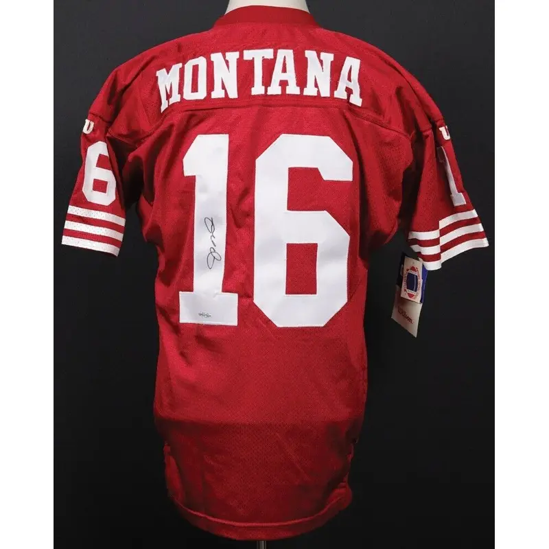 Joe Montana Signed Authentic San Francisco 49ers Jersey Upper Deck UDA Hologram