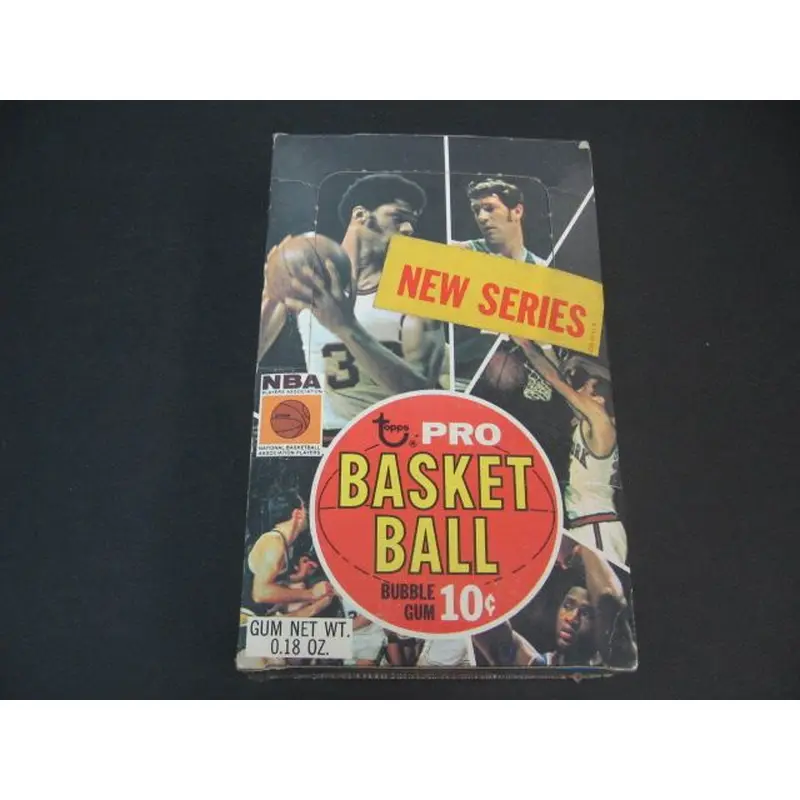 1970/71 Topps Basketball Unopened Series 2 Wax Box