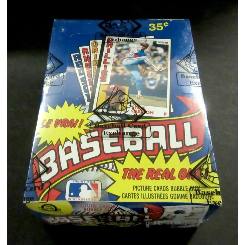 1984 OPC O-Pee-Chee Baseball Unopened Wax Box (Tape) (BBCE)