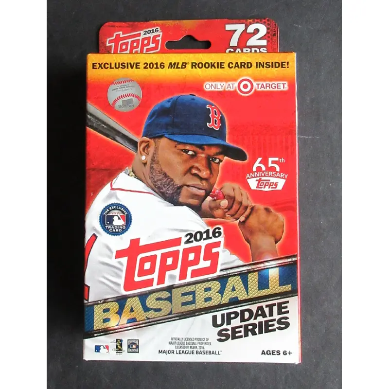 2016 Topps Baseball Update Series Hanger Box (72 Cards) (Target)