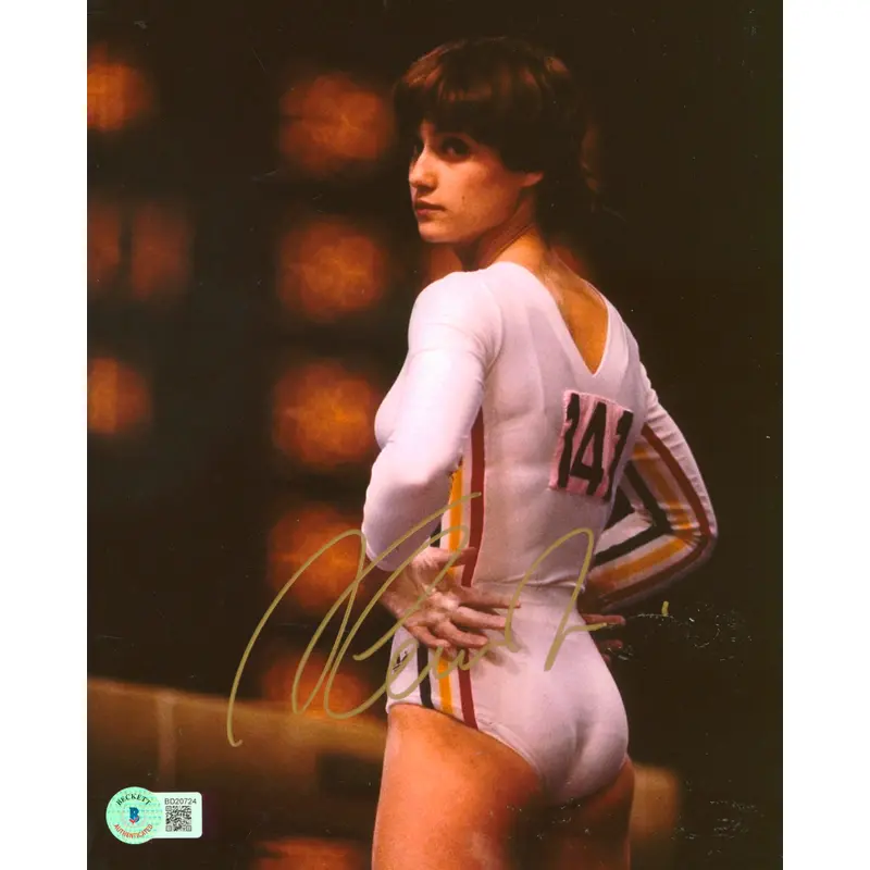 Nadia Comaneci Authentic Signed 8x10 Photo Autographed BAS #BD20724