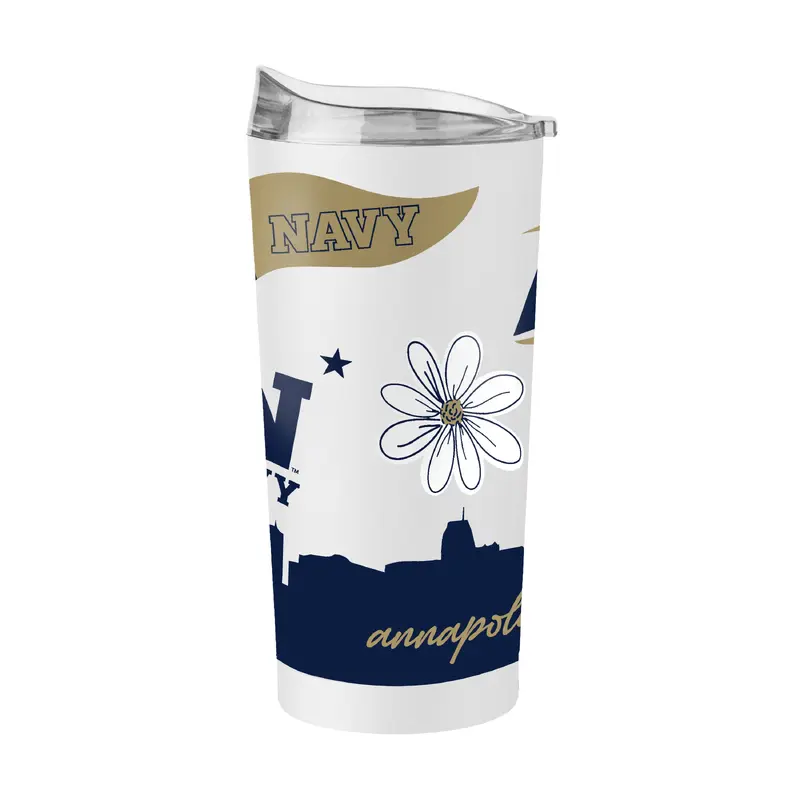 Naval Academy 20oz Native Powder Coat Tumbler