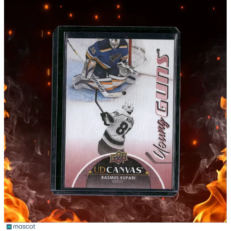 2021-22 Upper Deck Rasmus Kupari UD Canvas Young Guns Rookie #C222